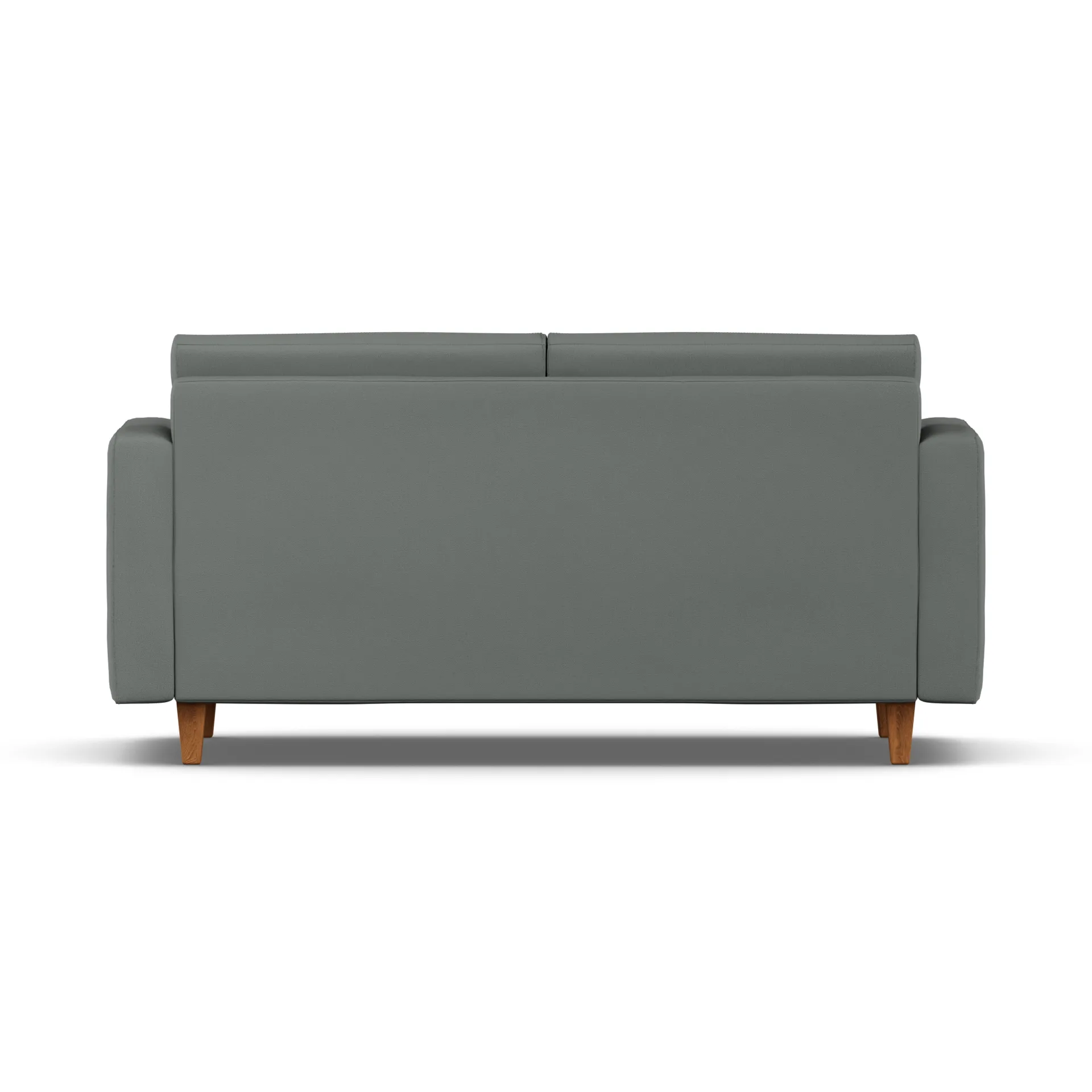 Divano letto Binga a 2,5 posti, Caleido Grey 1240-rovere 1898