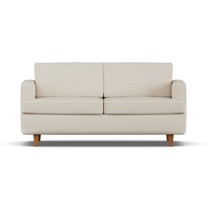 Divano letto Binga a 2,5 posti - Jump Beige 1956-frassino tinto rovere - 1898