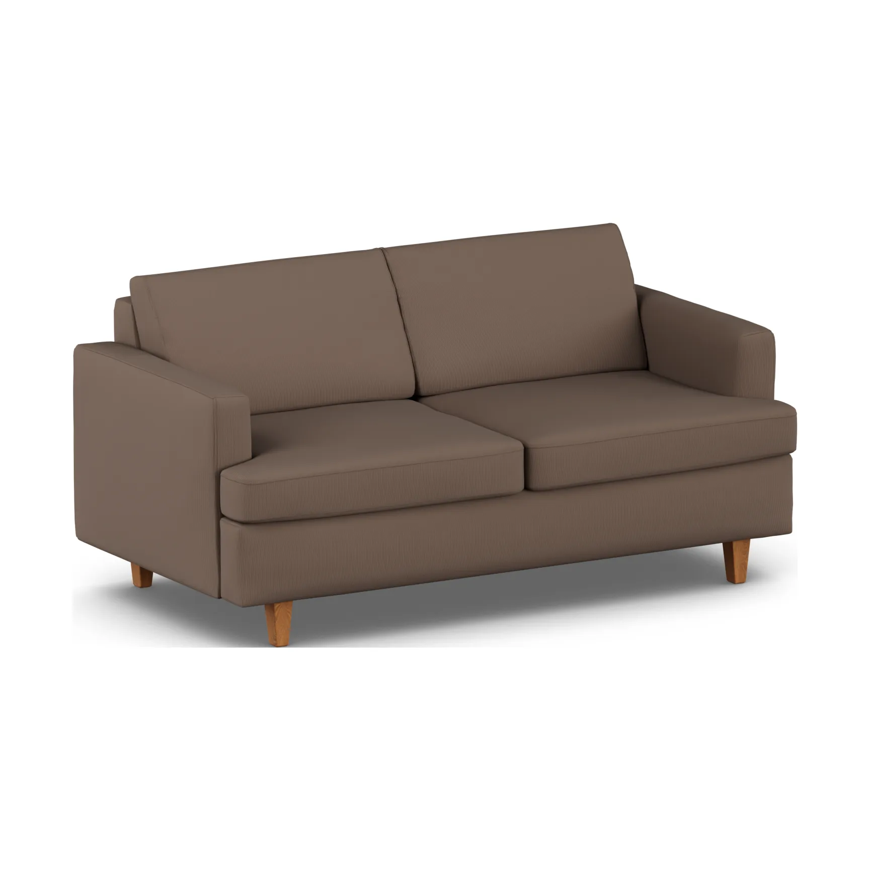 Divano letto Binga a 2,5 posti, Jump Brown 1955-rovere 1898