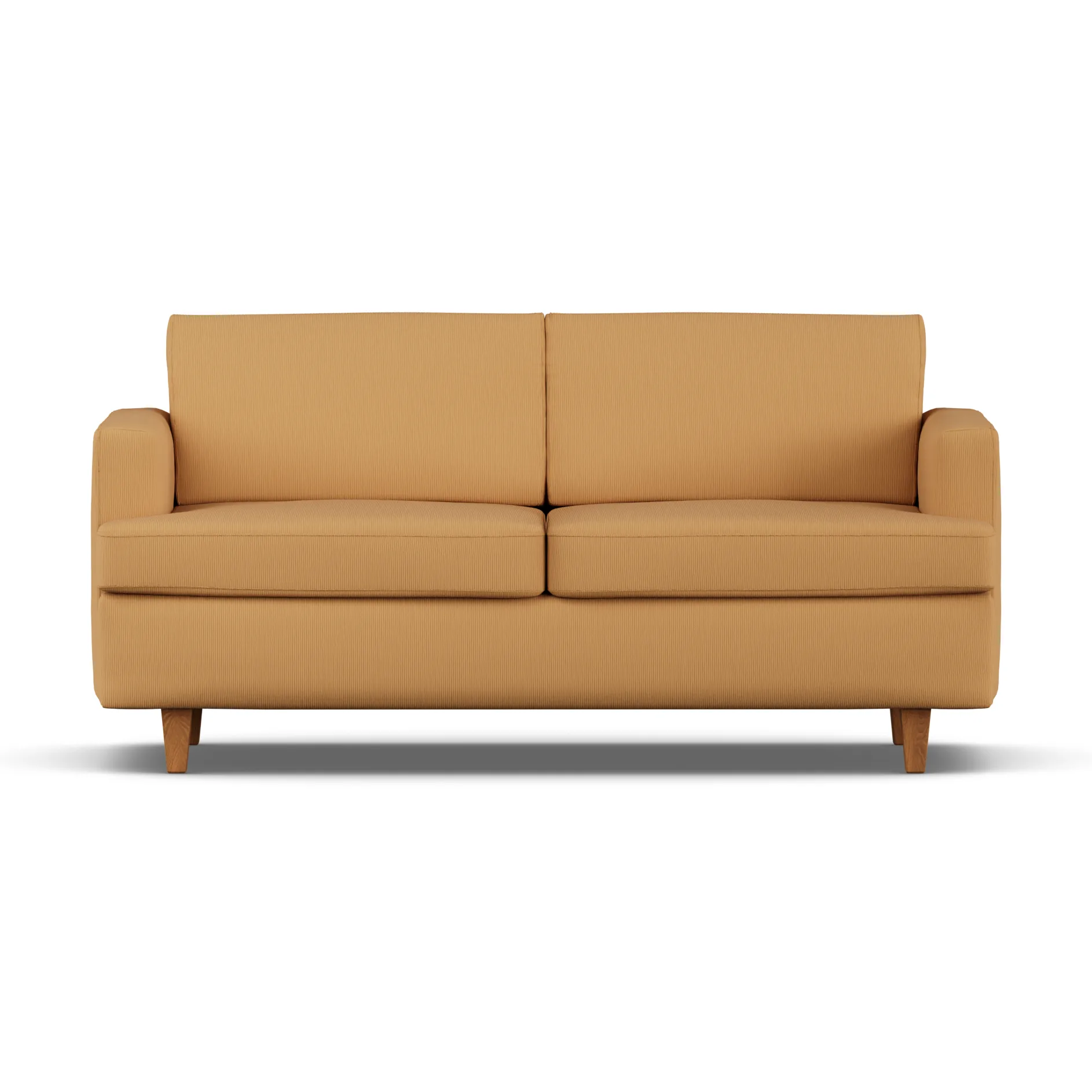Divano letto Binga a 2,5 posti, Jump Honey 1959-rovere 1898