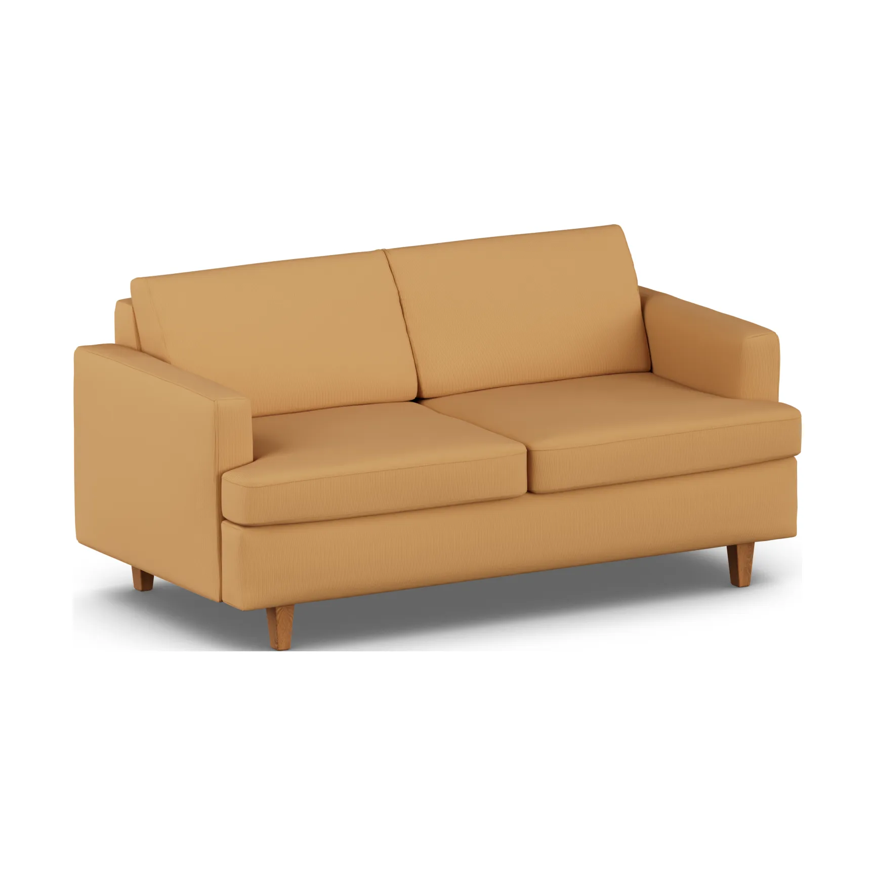 Divano letto Binga a 2,5 posti, Jump Honey 1959-rovere 1898