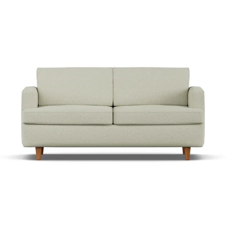 Divano letto Binga a 2,5 posti - Luiza Beige 3981-frassino tinto rovere - 1898