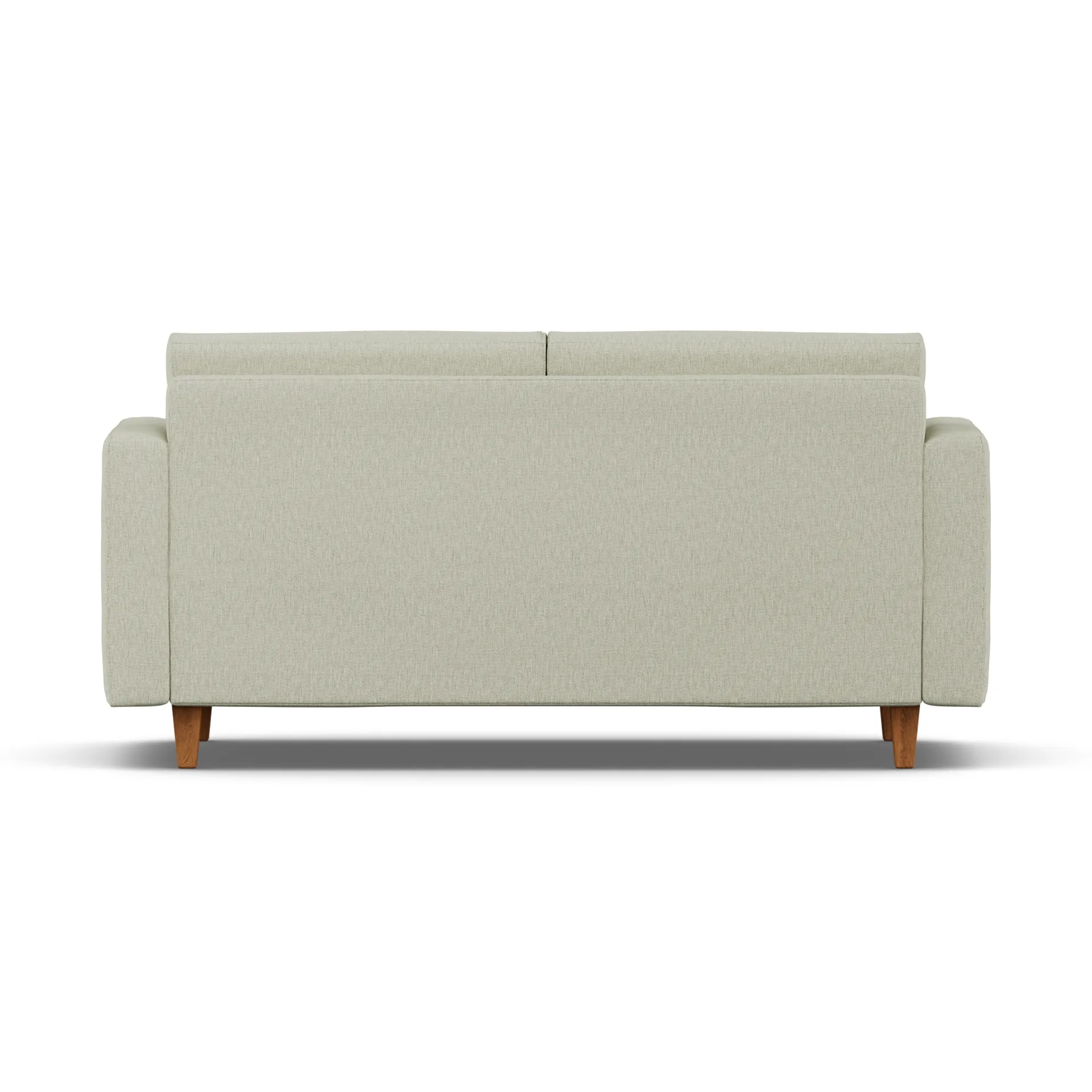 Divano letto Binga a 2,5 posti, Luiza Beige 3981-rovere 1898