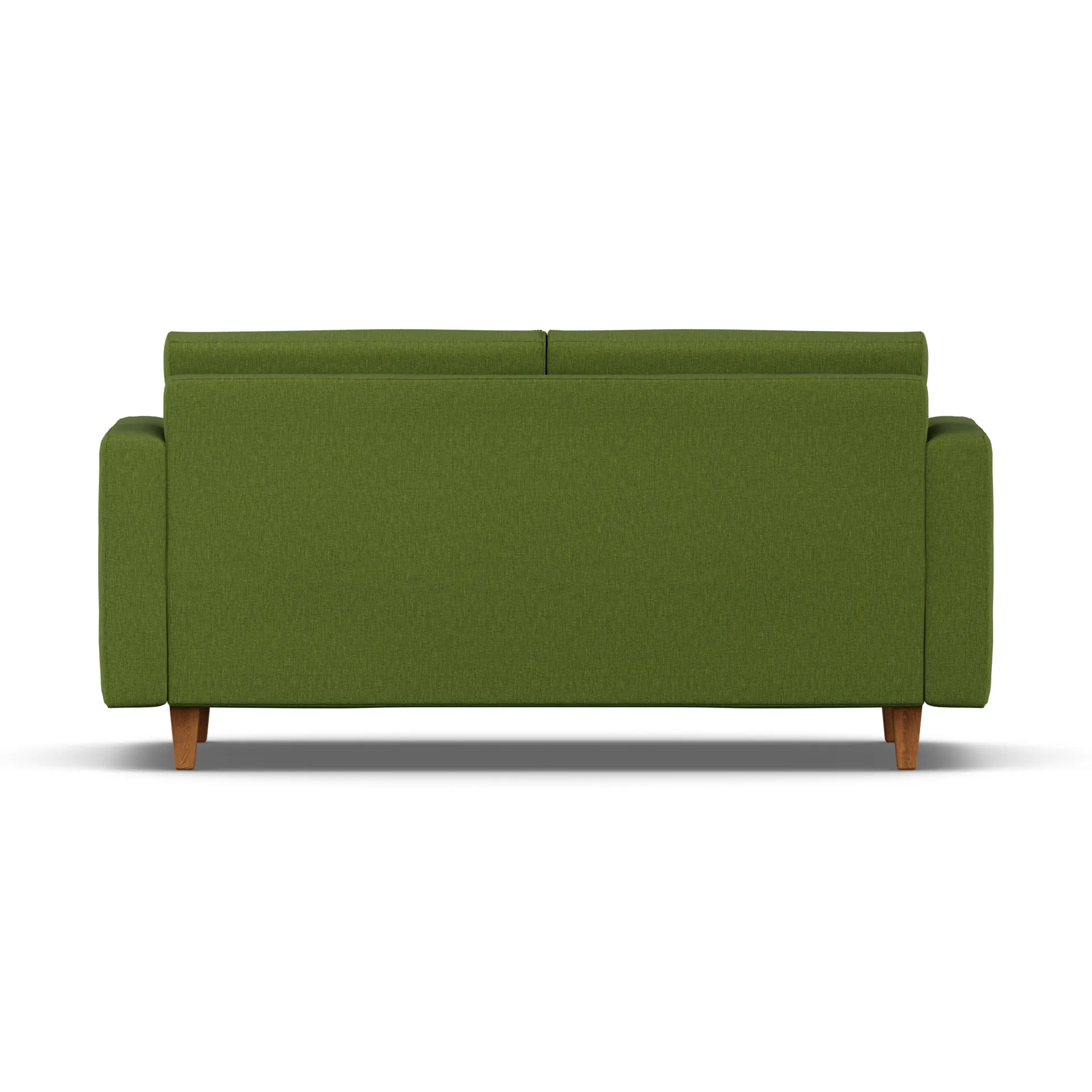 Divano letto Binga a 2,5 posti, Luiza Green 3975-rovere 1898
