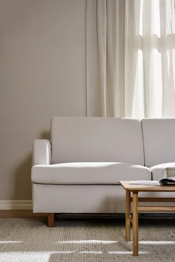 Divano letto Binga a 2,5 posti - Oslo Nature 1540-frassino tinto scuro - 1898