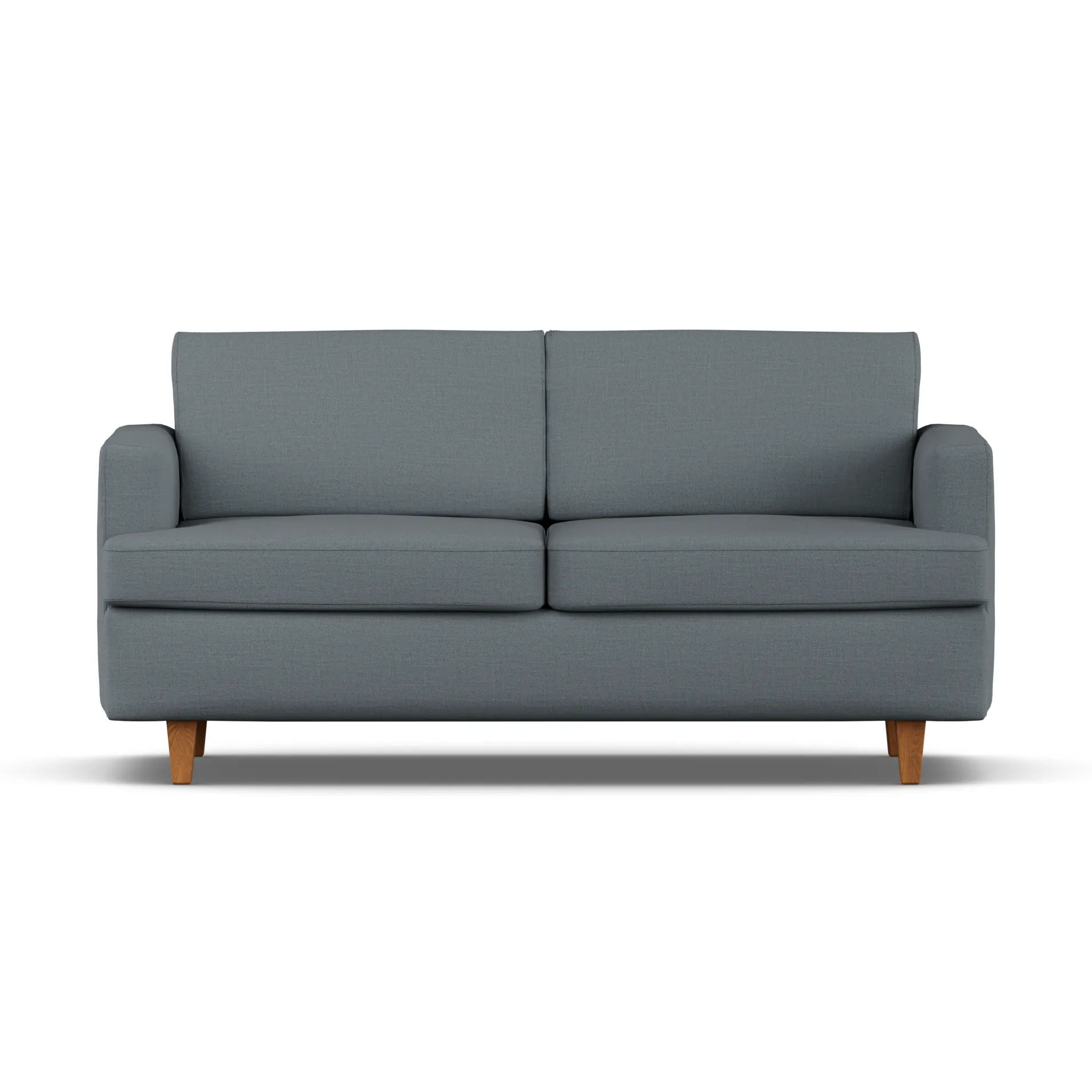 Divano letto Binga a 2,5 posti, Same Blue 6678-frassino tinto rovere 1898