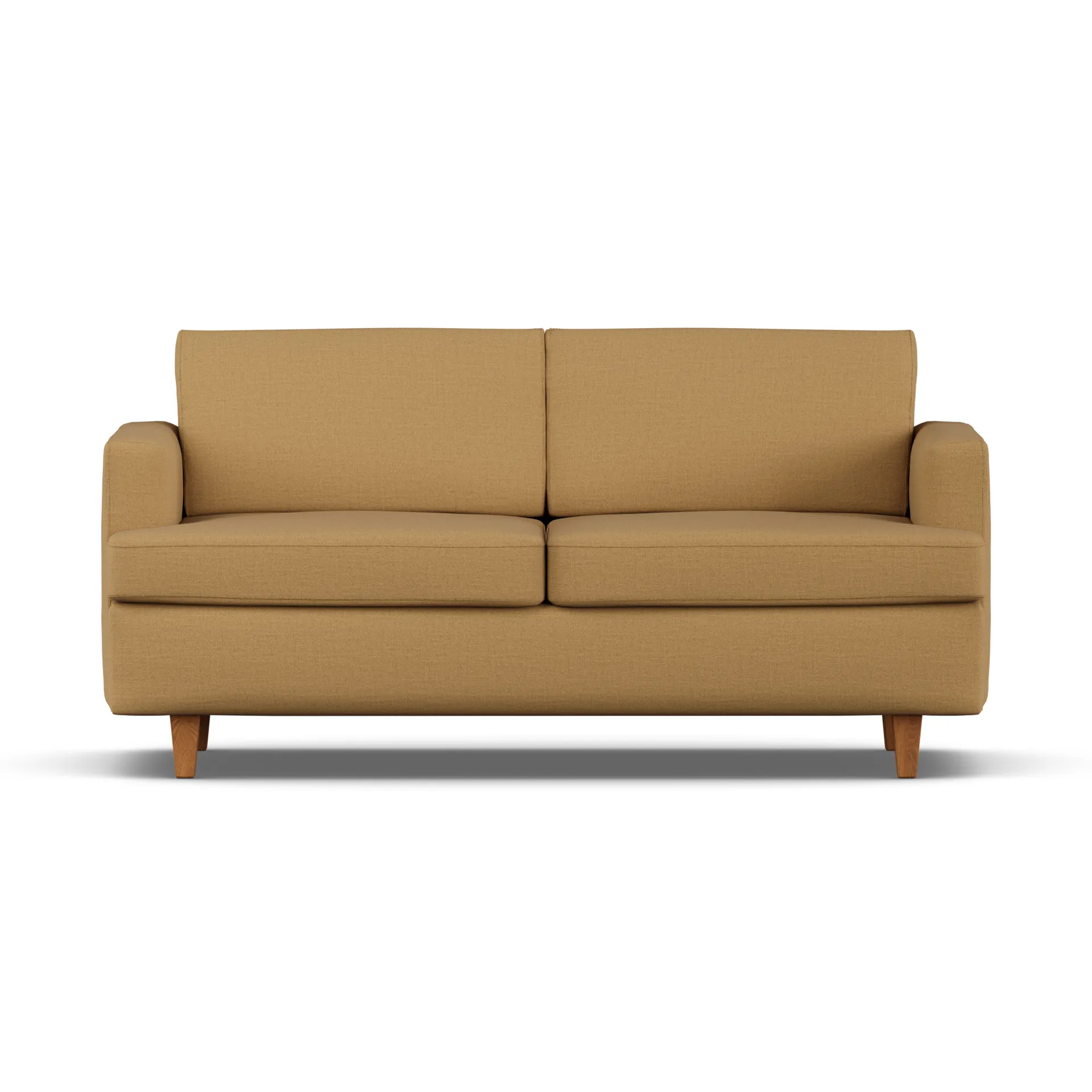 Divano letto Binga a 2,5 posti, Same Ochre 6676-frassino tinto rovere 1898