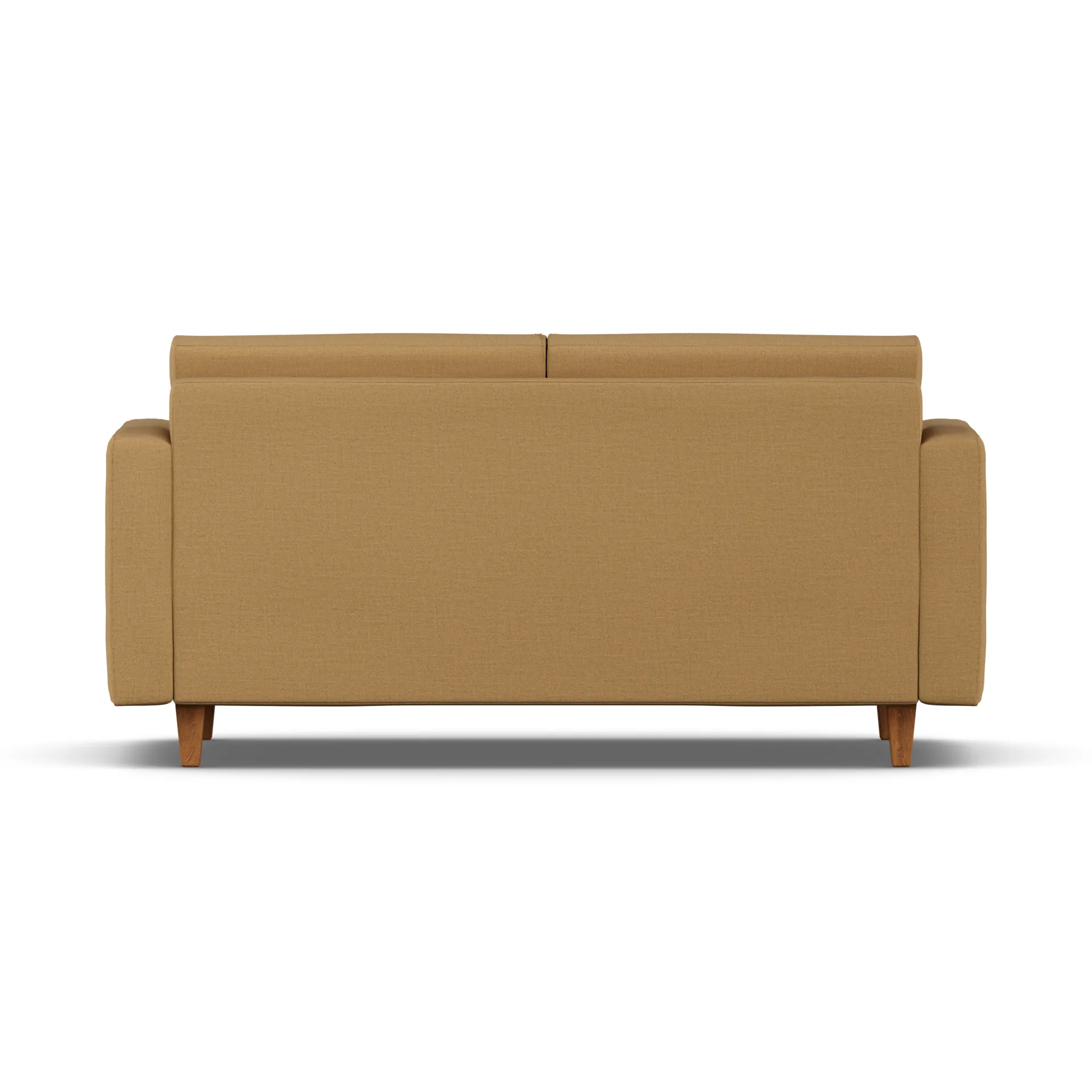 Divano letto Binga a 2,5 posti, Same Ochre 6676-frassino tinto rovere 1898