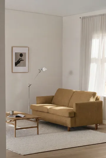 Divano letto Binga a 2,5 posti - Same Ochre 6676-frassino tinto scuro - 1898