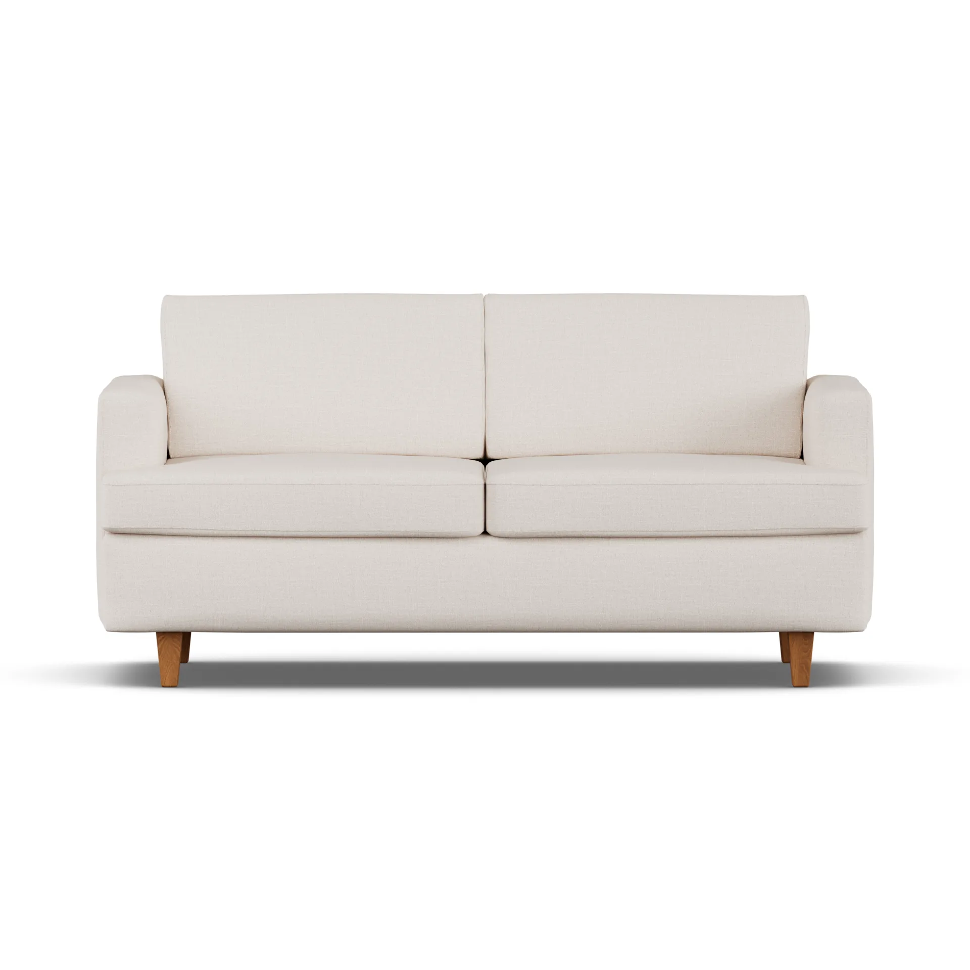 Divano letto Binga a 2,5 posti, Same Off White 6671-rovere 1898