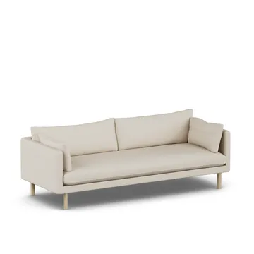 Divano Linnevik - Jump Beige 1956-rovere oliato bianco, 4 sedute - 1898