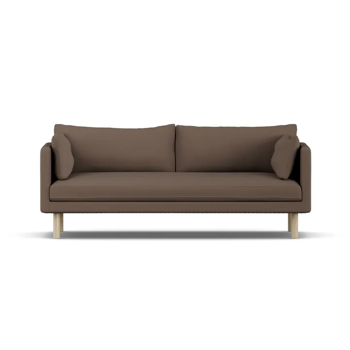 Divano Linnevik - Jump Brown 1955 1955-rovere oliato bianco, 3 sedute - 1898