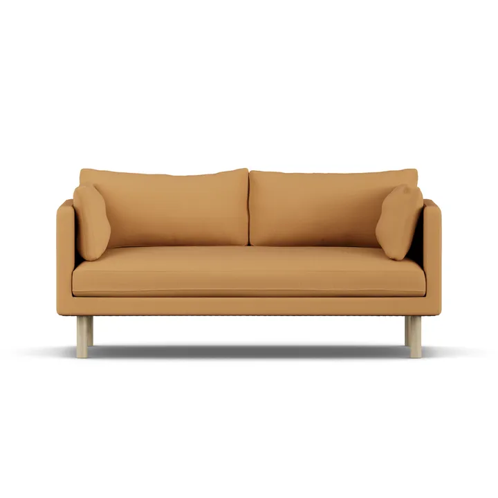 Divano Linnevik - Jump Honey 1959-rovere oliato bianco, 2 sedute - 1898