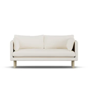 Divano Linnevik - Jump Off White 1954-rovere oliato bianco, 2 sedute - 1898