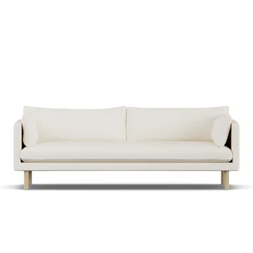 Divano Linnevik - Jump Off White 1954-rovere oliato bianco, 4 sedute - 1898