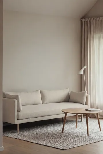 Divano Linnevik - Oslo Nature 1540-rovere oliato bianco, 4 sedute - 1898