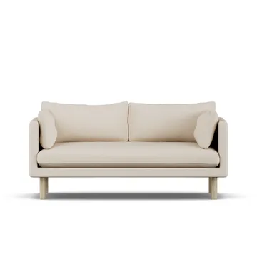 Divano Linnevik - Same Beige 6670-rovere oliato bianco, 2 sedute - 1898