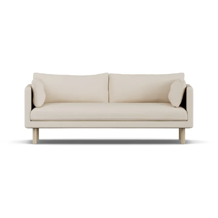 Divano Linnevik - Same Beige 6670-rovere oliato bianco, 3 sedute - 1898