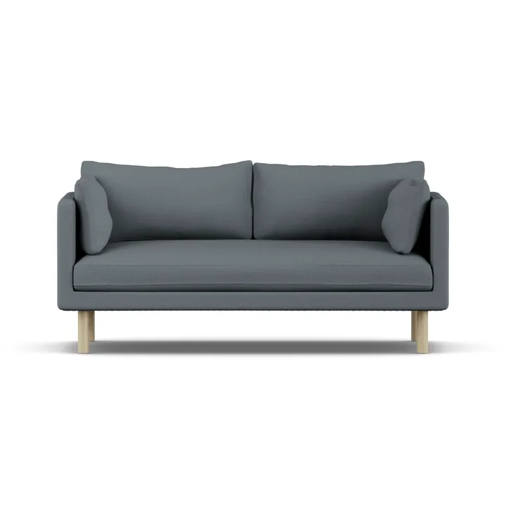 Divano Linnevik - Same Blue 6678-rovere oliato bianco, 2 sedute - 1898