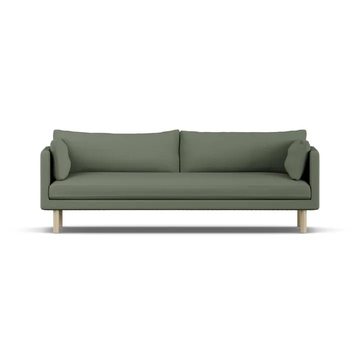 Divano Linnevik - Same Forest 6677-rovere oliato bianco, 4 sedute - 1898