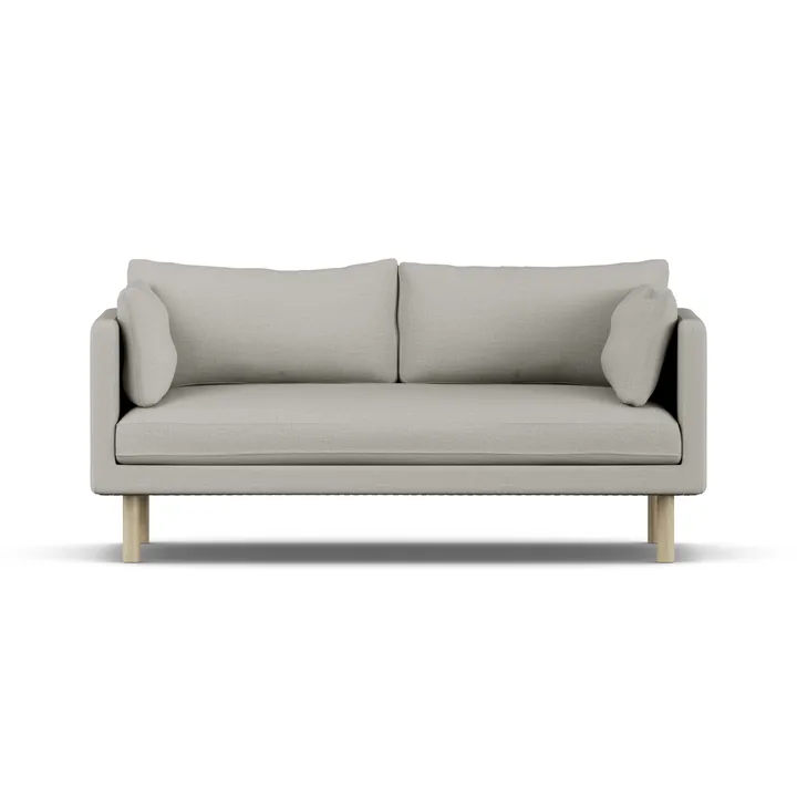 Divano Linnevik - Same Grey 6673-rovere oliato bianco, 2 sedute - 1898