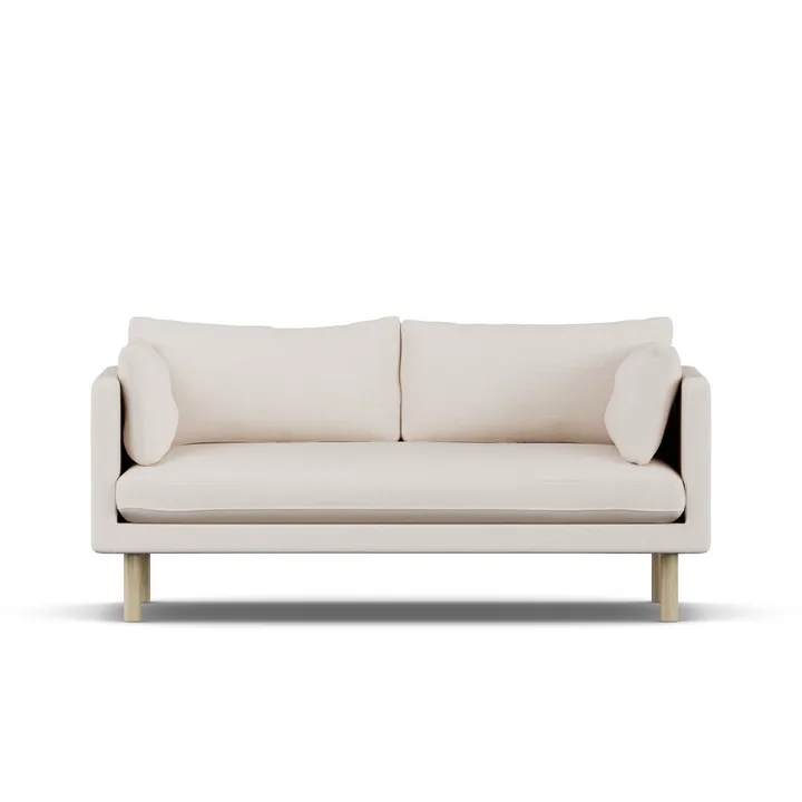 Divano Linnevik - Same Off White 6671-rovere oliato bianco, 2 sedute - 1898