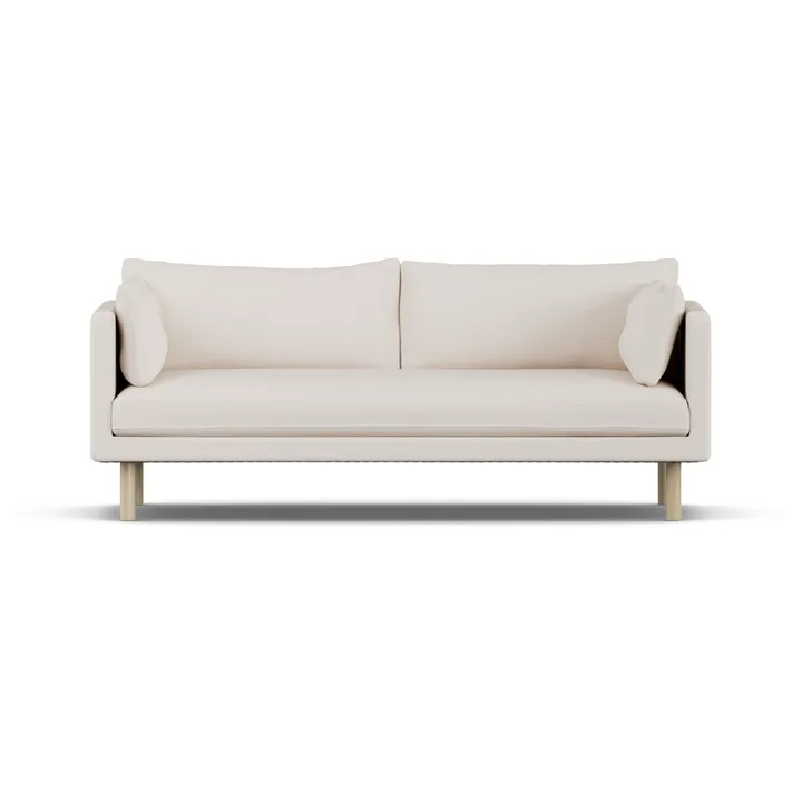 Divano Linnevik - Same Off White 6671-rovere oliato bianco, 3 sedute - 1898
