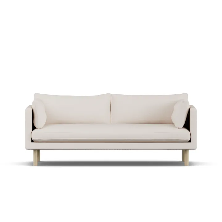 Divano Linnevik - Same Off White 6671-rovere oliato bianco, 3 sedute - 1898