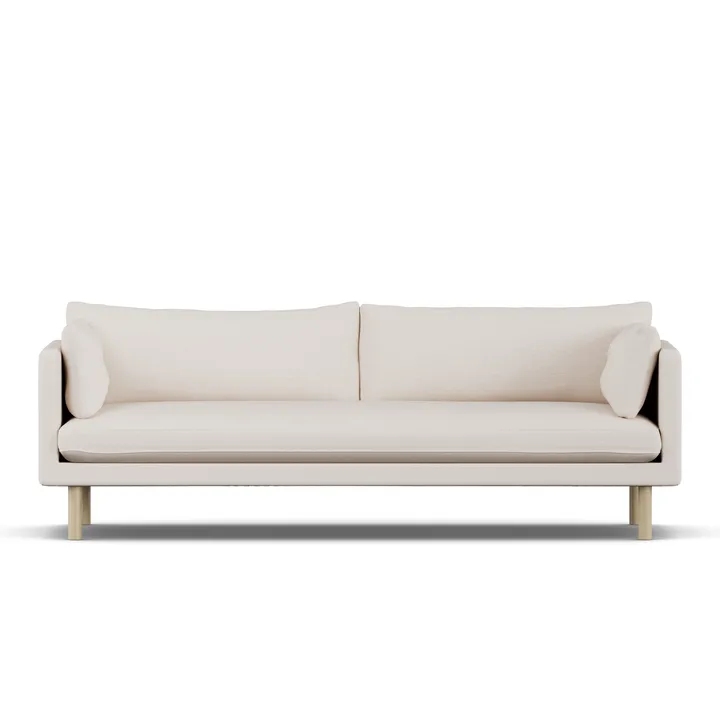 Divano Linnevik - Same Off White 6671-rovere oliato bianco, 4 sedute - 1898