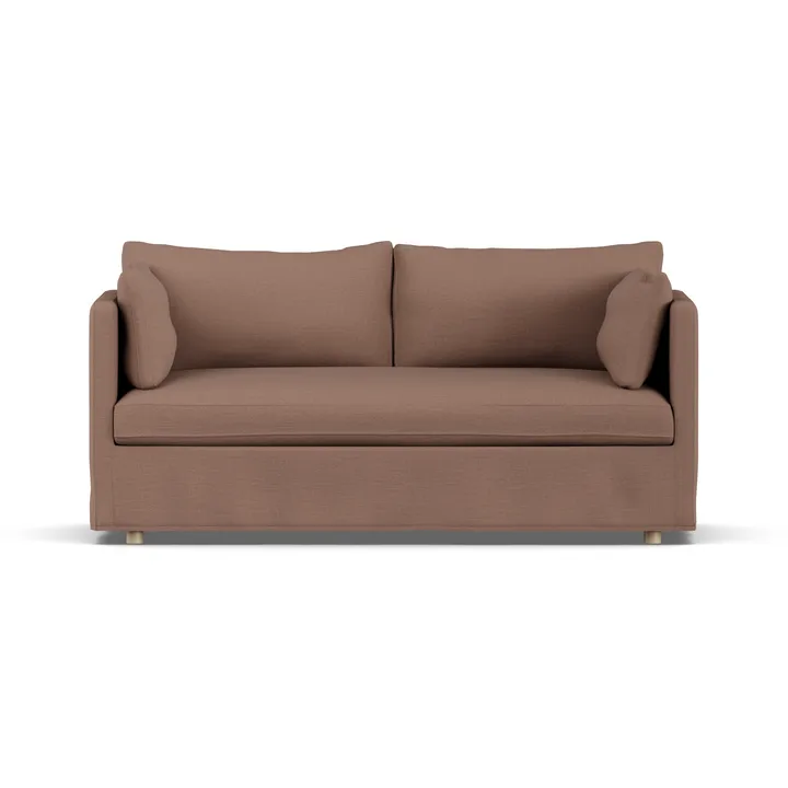 Divano Linnevik - Same Rust 6675-rovere oliato bianco, 2 sedute, con gonna - 1898
