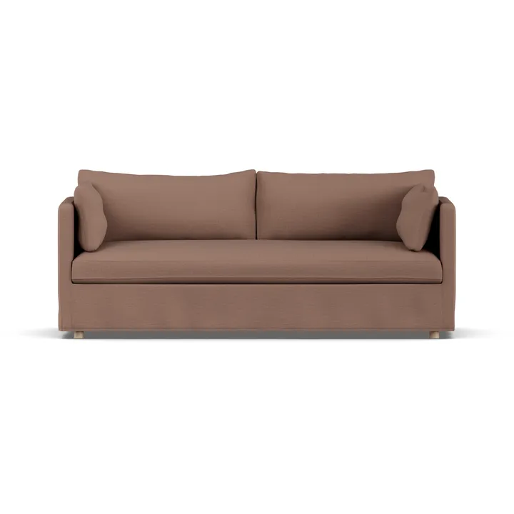 Divano Linnevik - Same Rust 6675-rovere oliato bianco, 3 sedute, con gonna - 1898