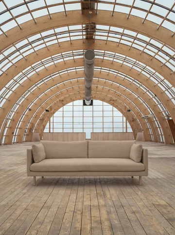 Divano Linnevik - Same Sand 6672-rovere oliato bianco, 4 sedute - 1898