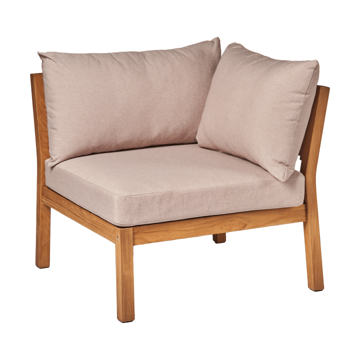 Divano modulare angolare Stockaryd in teak/beige - undefined - 1898