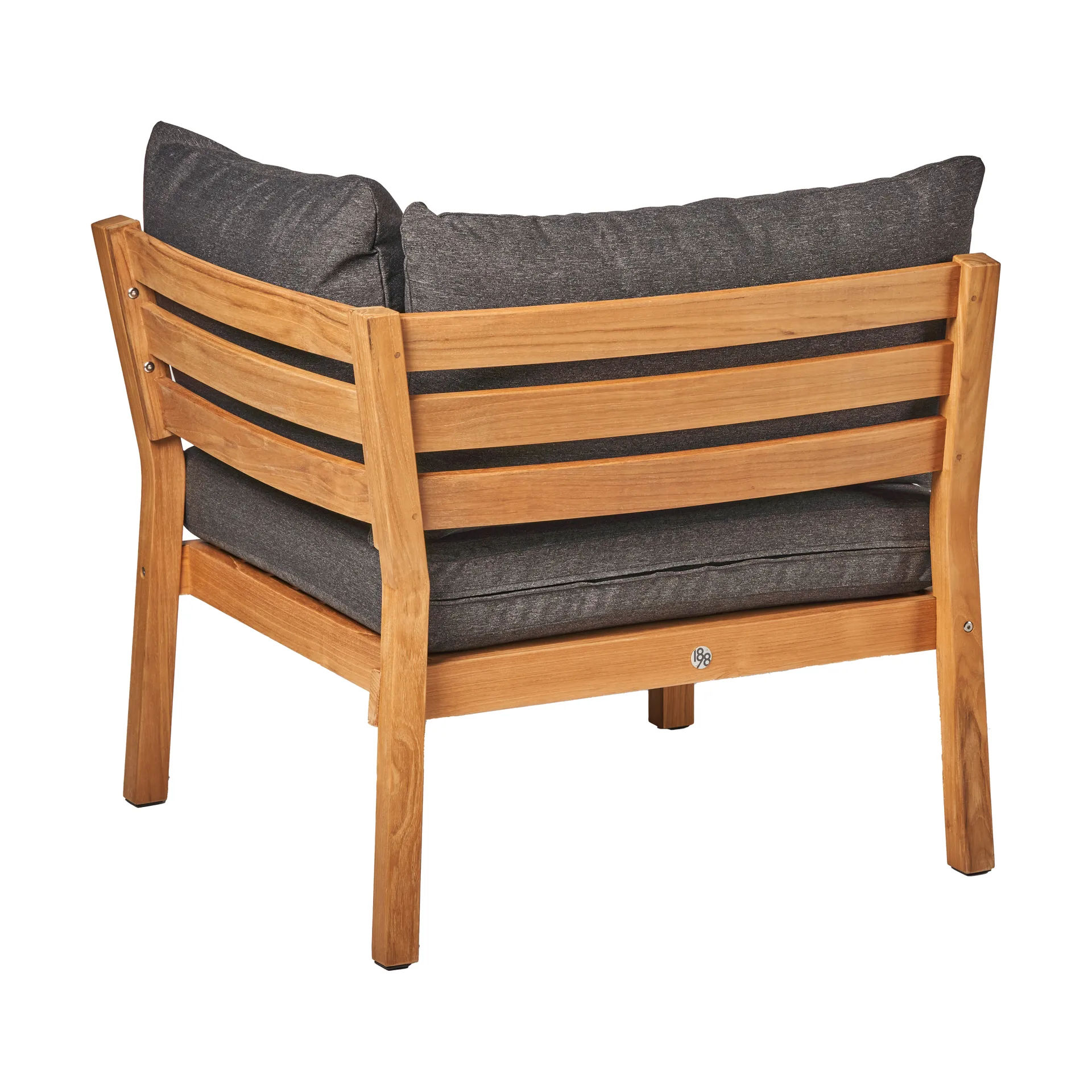 Divano modulare angolare Stockaryd in teak/grigio scuro,  1898