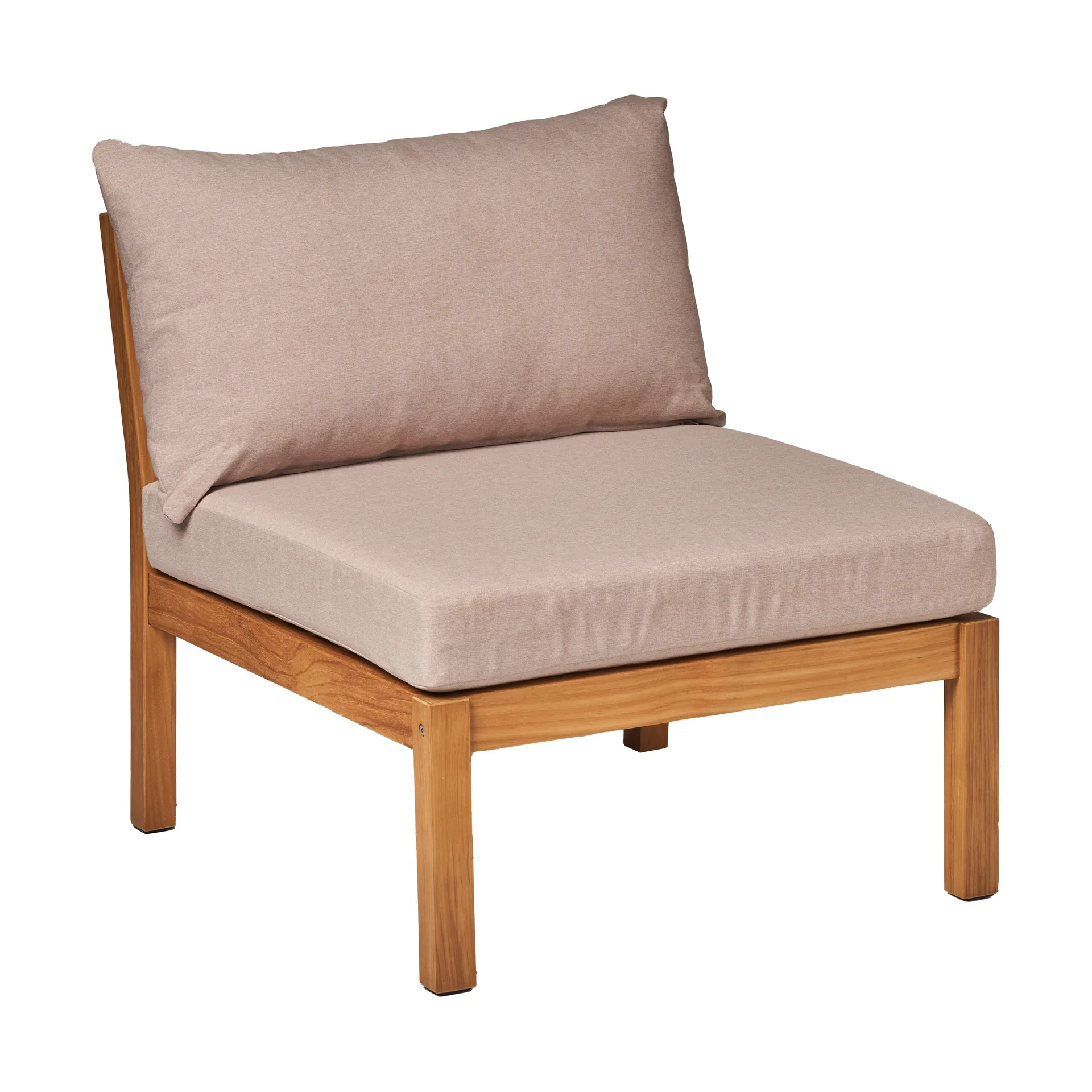 Divano modulare centrale Stockaryd in teak/beige,  1898