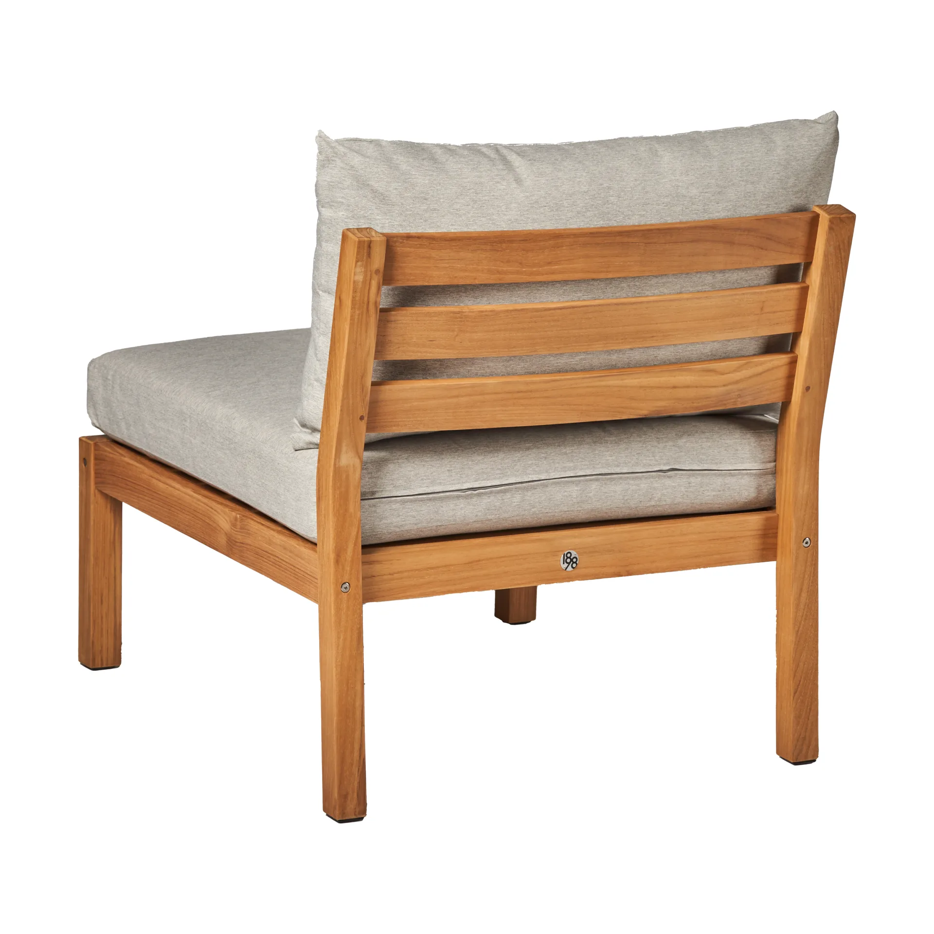 Divano modulare centrale Stockaryd in teak/grigio chiaro,  1898