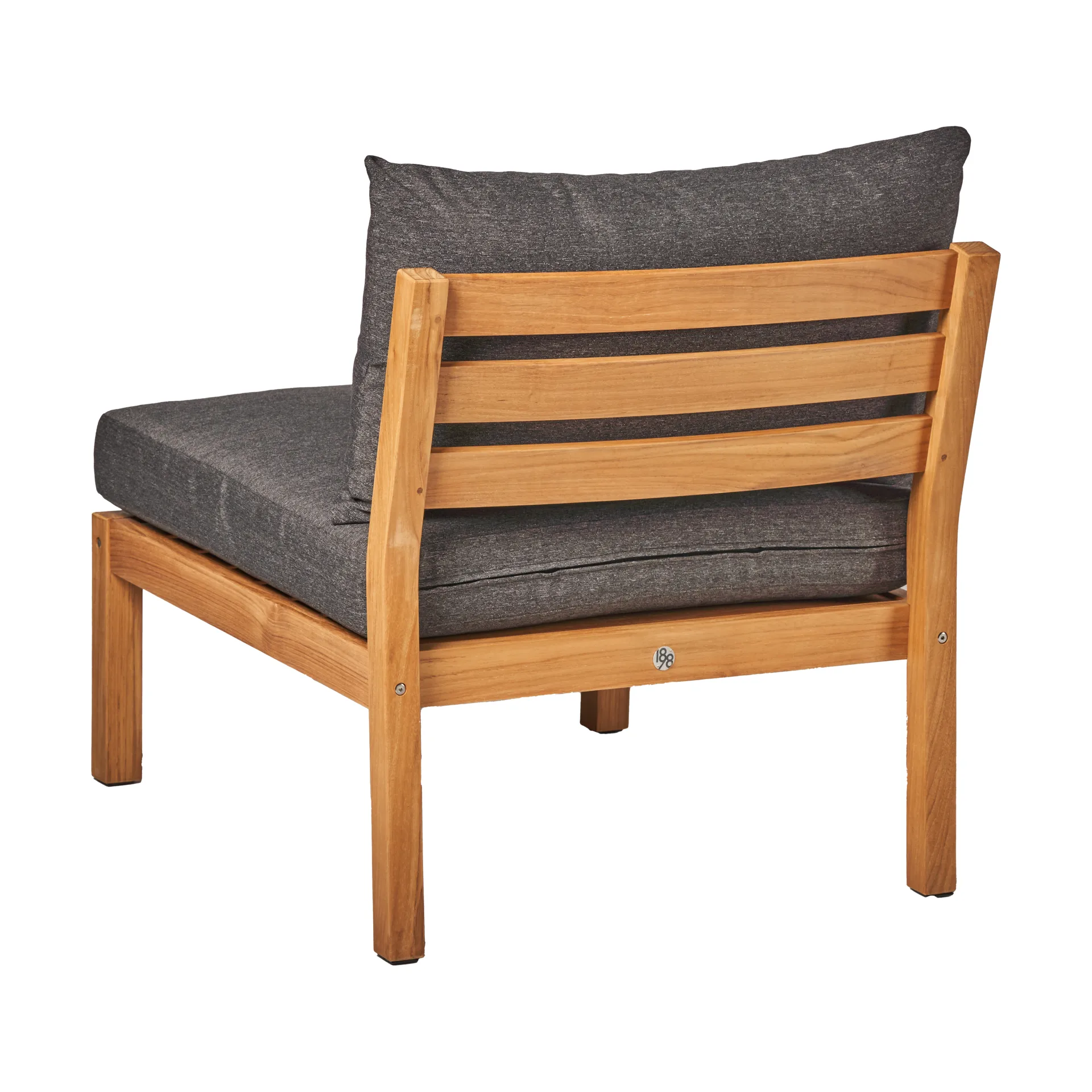 Divano modulare centrale Stockaryd in teak/grigio scuro,  1898