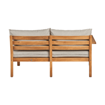 Divano modulare Stockaryd a 2 posti destra in teak/grigio chiaro - undefined - 1898