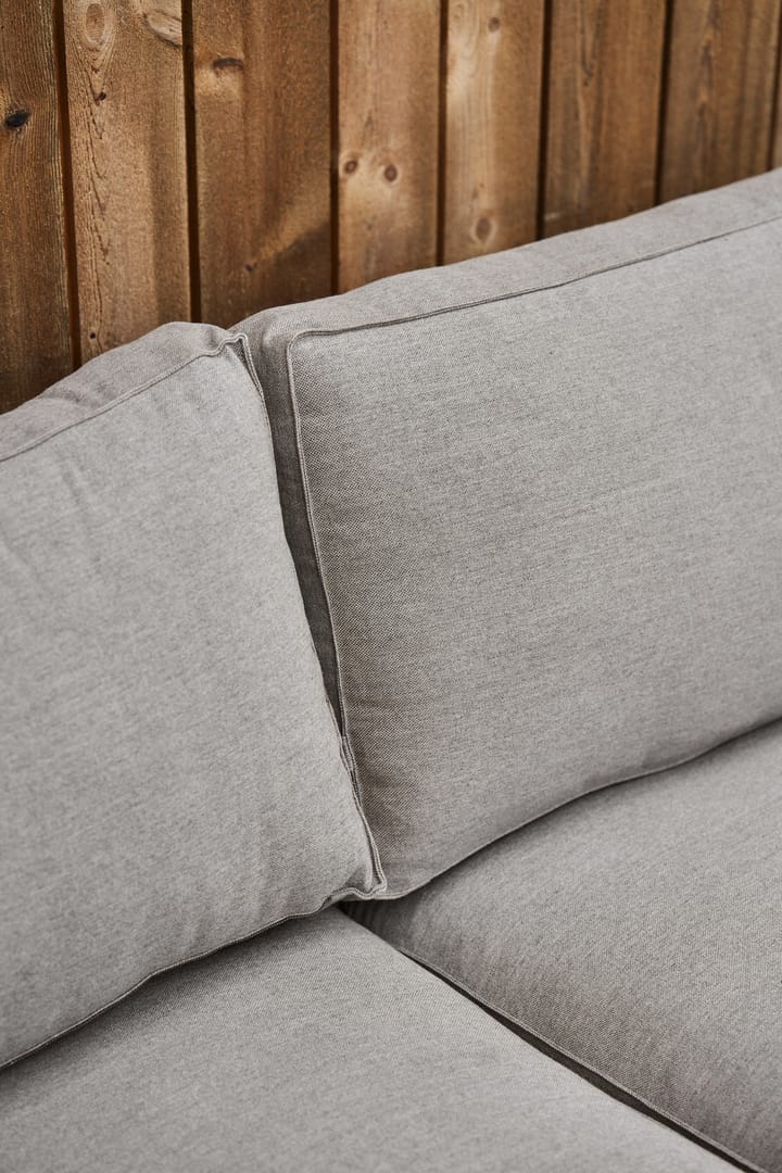 Divano modulare Stockaryd a 2 posti destra in teak/grigio chiaro 1898