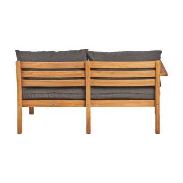 Divano modulare Stockaryd a 2 posti destra in teak/grigio scuro - 1898