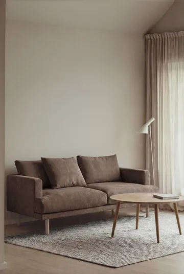 Divano Sjövik - Jump Brown 1955-rovere oliato bianco, 2,5 sedute - 1898