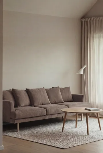 Divano Sjövik - Jump Brown 1955-rovere oliato bianco, 3,5 sedute - 1898