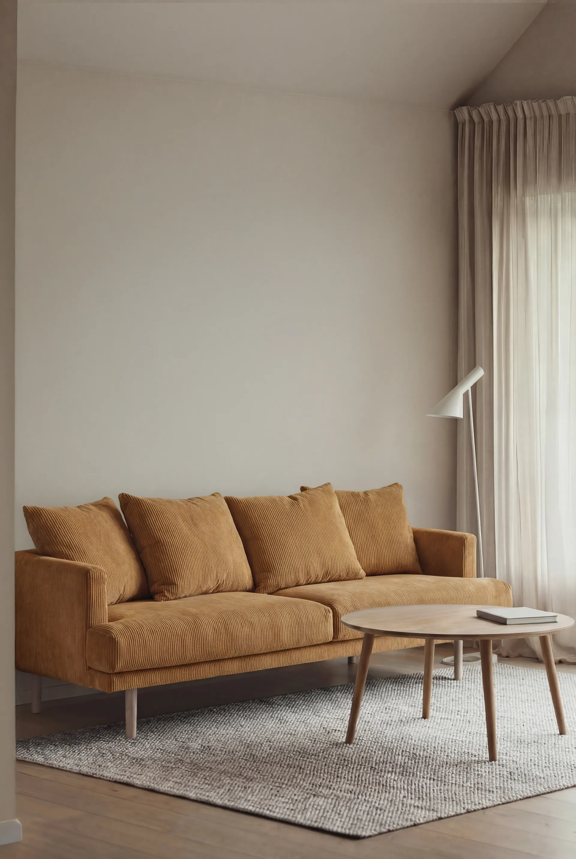 Divano Sjövik, Jump Honey 1959-rovere oliato bianco, 3 sedute 1898