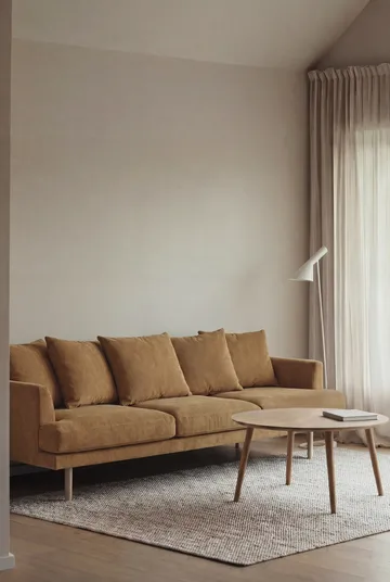 Divano Sjövik - Jump Honey 1959-rovere oliato bianco, 3,5 sedute - 1898