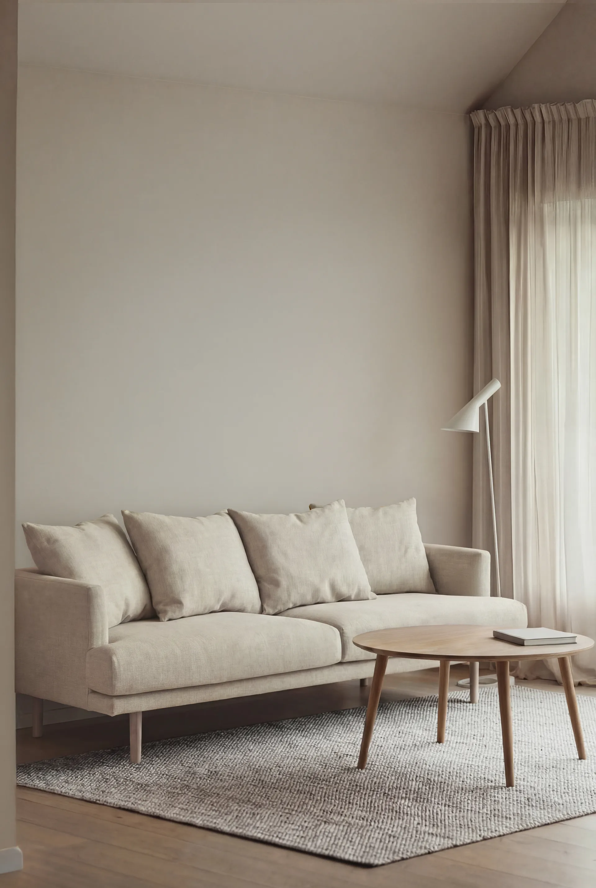 Divano Sjövik, Oslo Nature 1540-rovere oliato bianco, 3 sedute 1898