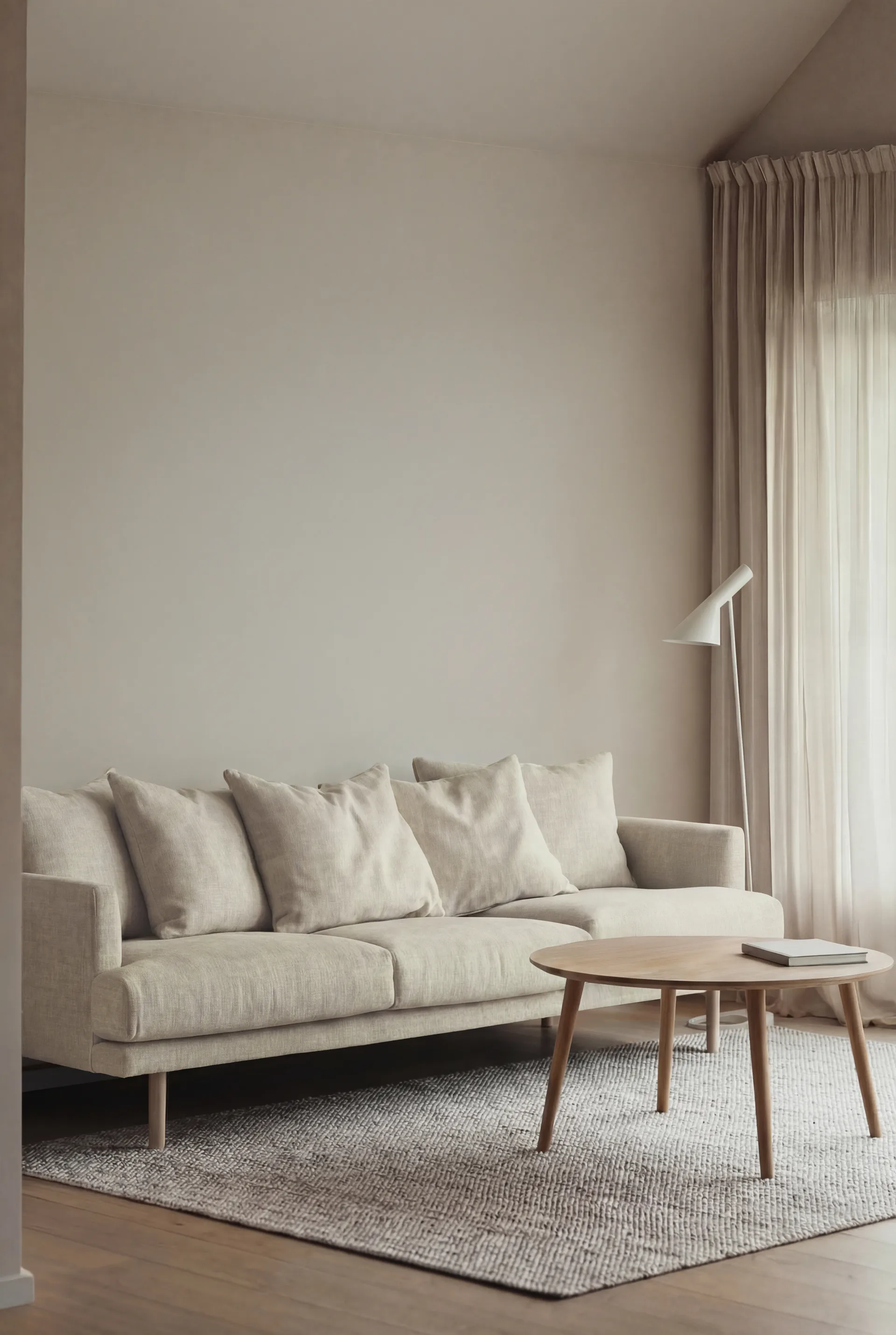 Divano Sjövik, Oslo Nature 1540-rovere oliato bianco, 3,5 sedute 1898