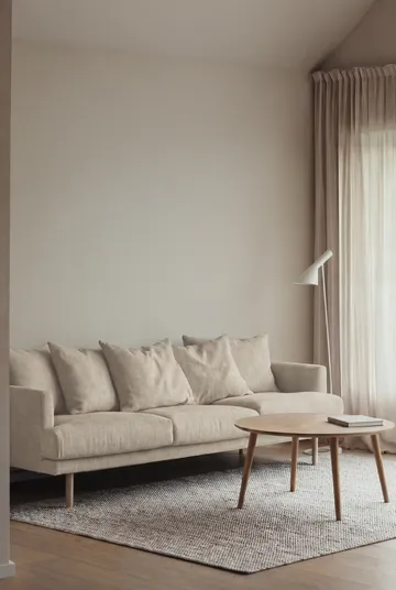 Divano Sjövik - Same Beige 6670-rovere oliato bianco, 3,5 sedute - 1898