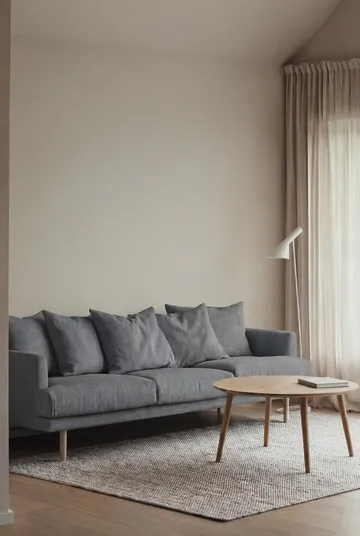 Divano Sjövik - Same Blue 6678-rovere oliato bianco, 3,5 sedute - 1898