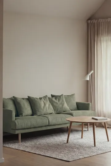 Divano Sjövik - Same Forest 6677-rovere oliato bianco, 3,5 sedute - 1898