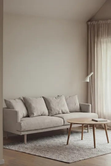 Divano Sjövik - Same Grey 6673-rovere oliato bianco, 3 sedute - 1898